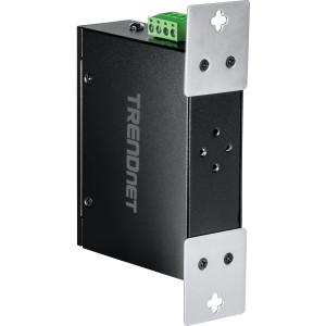 TRENDnet TI-E50 5-Port Ethernet Switch, 5 fast ethernet ports, 1 Gbps switching capacity, DIN-rail/wall mount